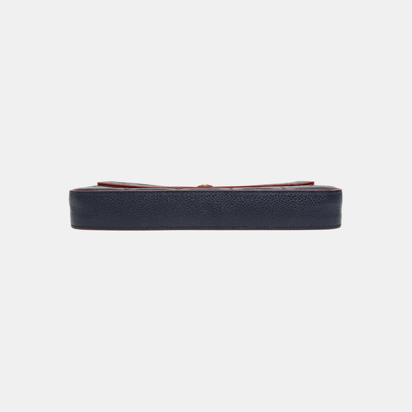 FÉLICIE Monogram Calfskin Blue