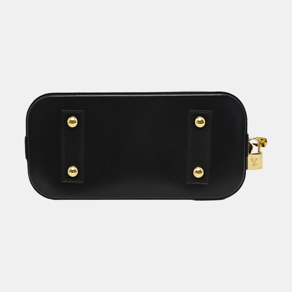 ALMA BB Monogram Coated Canvas White