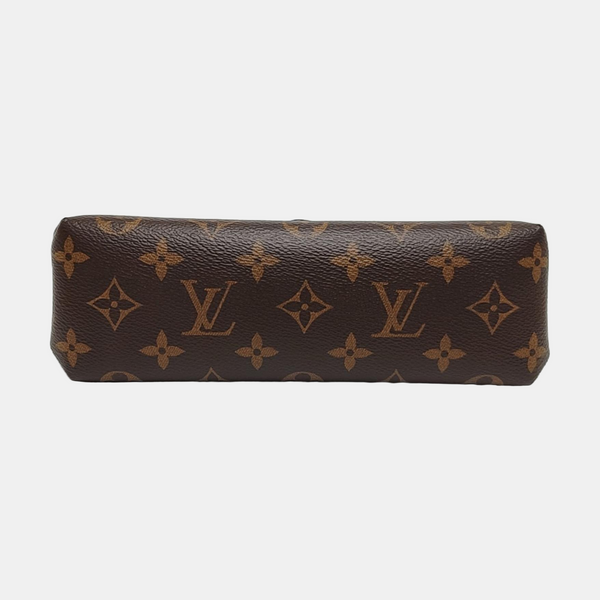 LOCKY BB Monogram Coated Canvas Brown