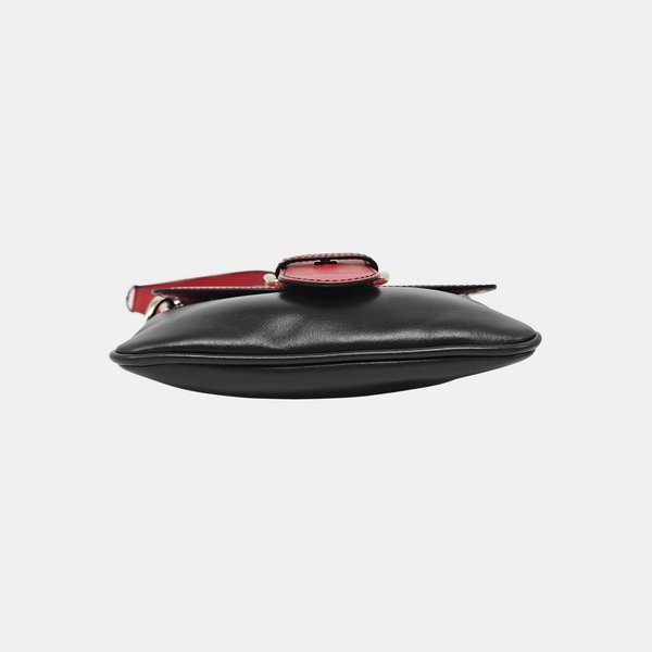 Calfskin Shoulder Bag Black