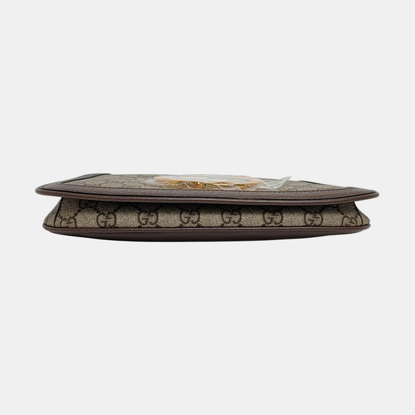Blondie Small Monogram Coated Canvas Brown