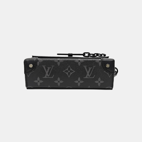 STEAMER Mini Monogram Coated Canvas Black