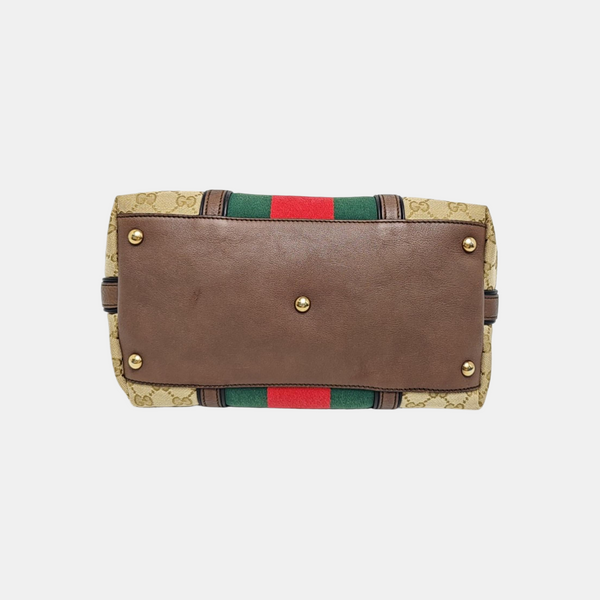Rania Monogram Canvas Brown