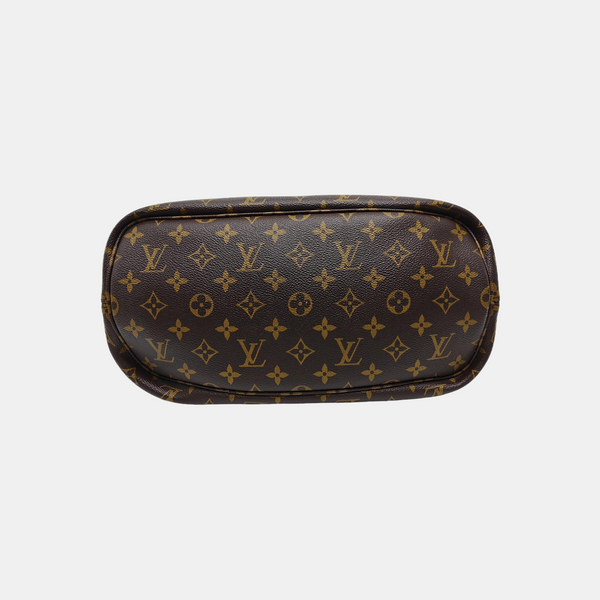 NEVERFULL INSIDE OUT MM Monogram Calfskin Brown