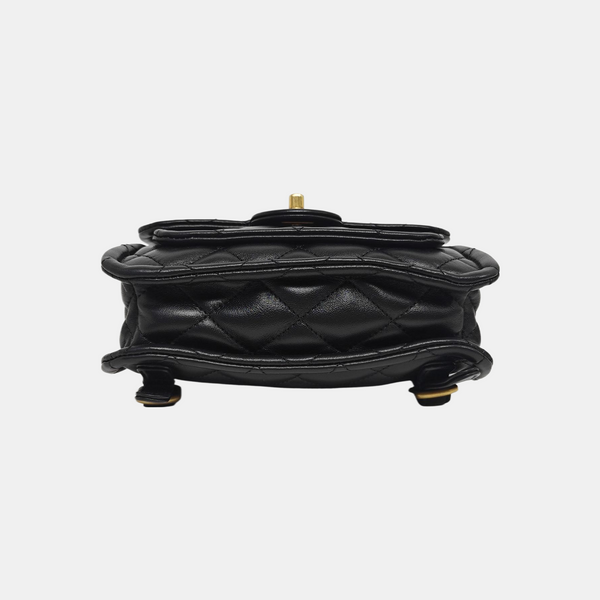Quilted Lambskin Black