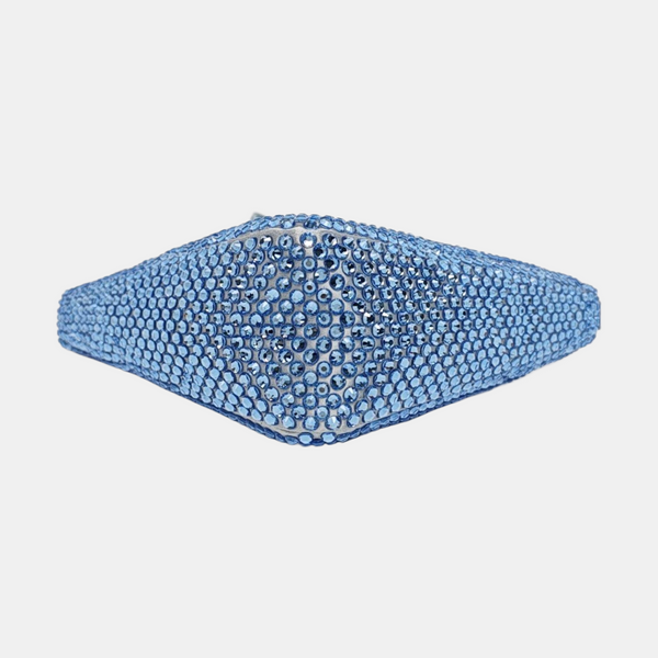 Crystal Shoulder Bag Blue