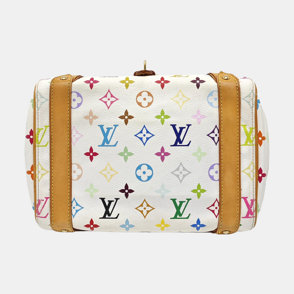 LV × TM PRISCILLA Monogram Coated Canvas White