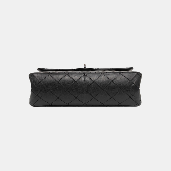 2.55 227 (jumbo) Quilted Vintage Calf Black