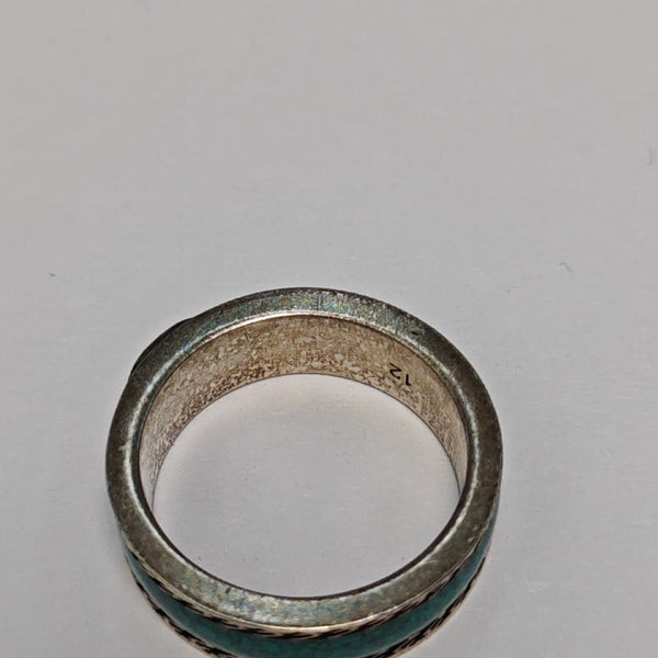 Interlocking G 925 Sterling Silver Ring HK 12