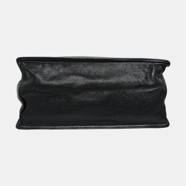 Etiquette Calfskin Black