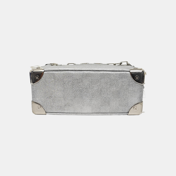 SOFT TRUNK Mini Damier Special Material Silver