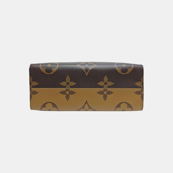 ONTHEGO GM Monogram Coated Canvas Brown