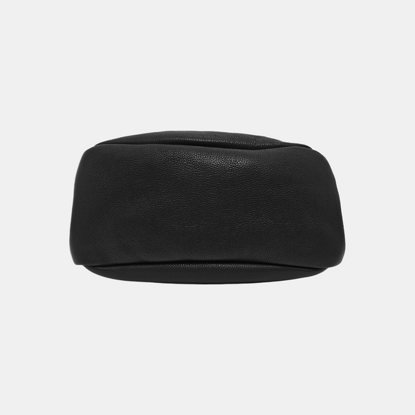 Calfskin Shoulder Bag Black