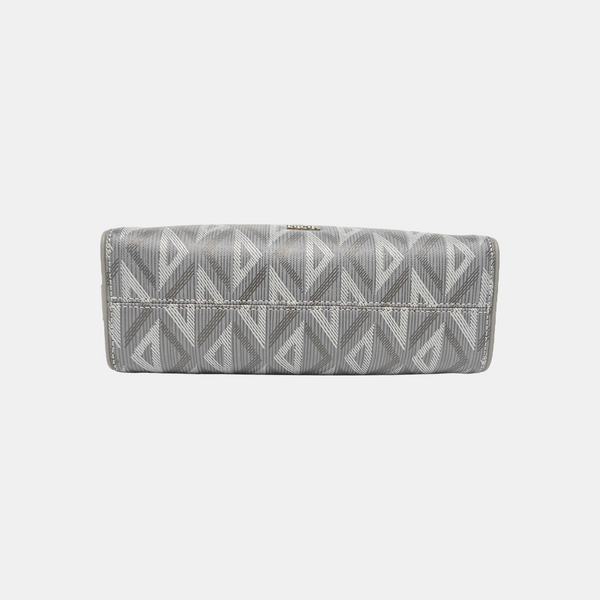 Lingot Oblique Coated Canvas Gray