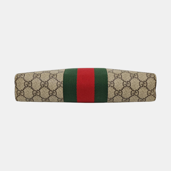 GG Supreme Monogram Coated Canvas Black