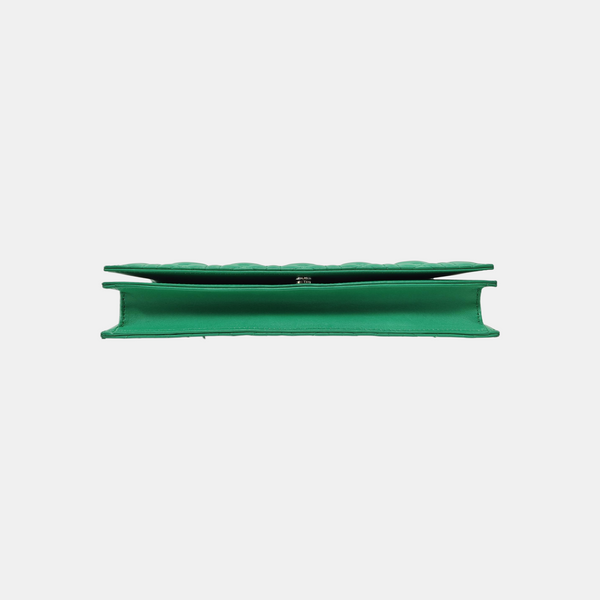 Lady Dior Medium Quilted Lambskin Green
