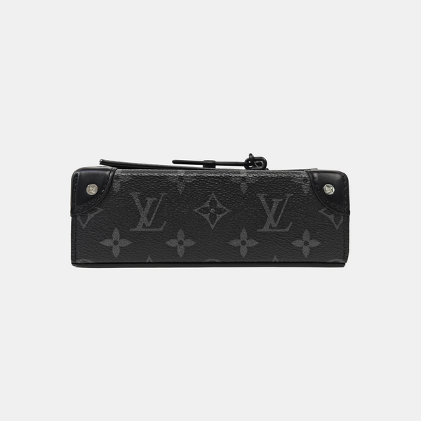 STEAMER Mini Monogram Coated Canvas Black