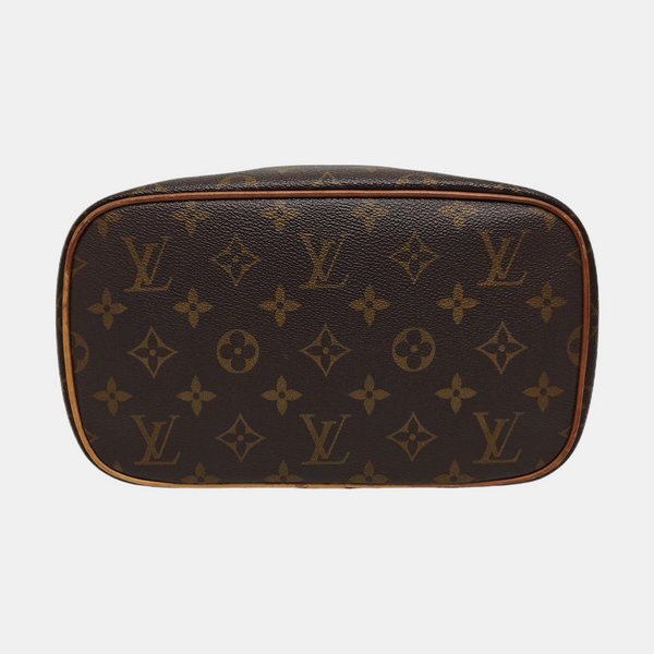 NICE Monogram Coated Canvas Brown