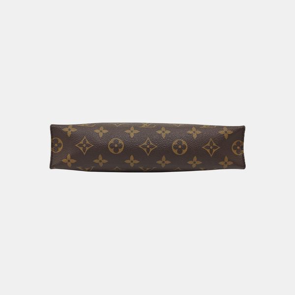 TOILET POCKET 26 Monogram Coated Canvas Brown