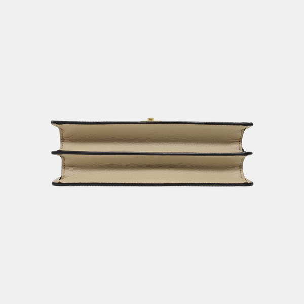 Ophidia Small Monogram Coated Canvas White