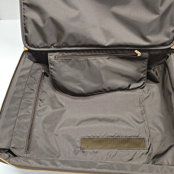 PEGASE 55 Damier Ebene Coated Canvas Brown