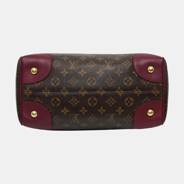 RETIRO NM Monogram Coated Canvas Brown