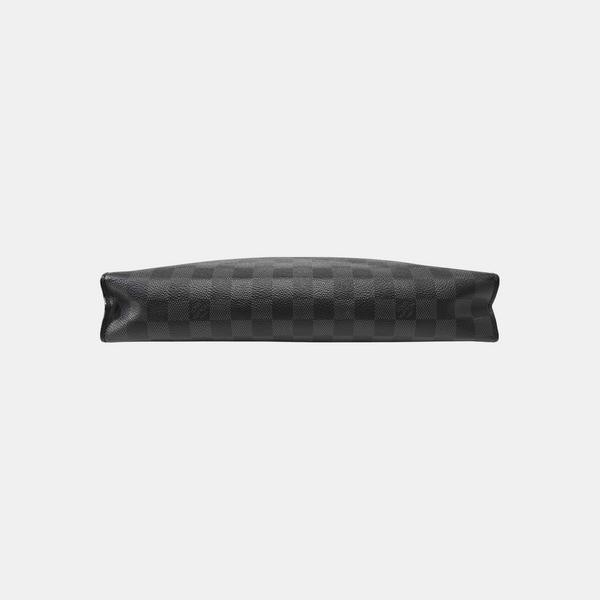 Pochette Voyag GM Damier Graphite Coated Canvas Gray