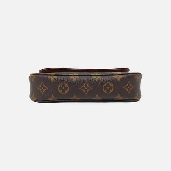 IVY Monogram Coated Canvas Brown