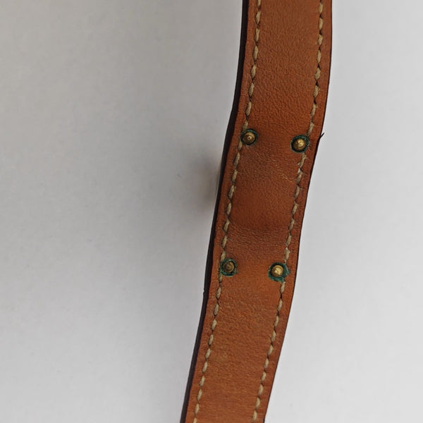 Pulsera Kelly de cuero marrón