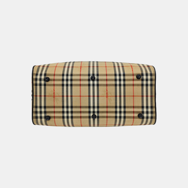 Canvas Top Handle Bag Beige
