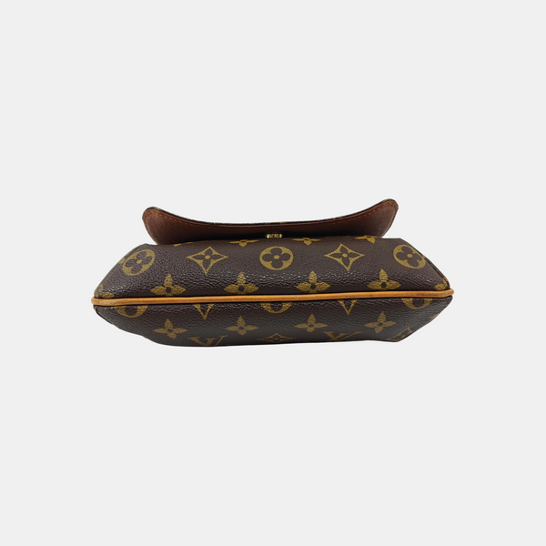 MUSETTE TANGO PM Monogram Coated Canvas Brown