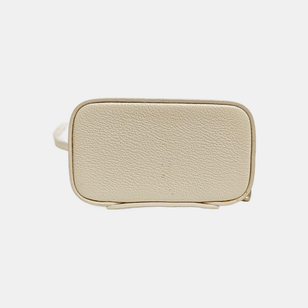 Calfskin Shoulder Bag White