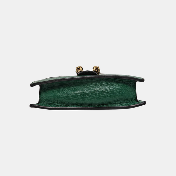 Dionysus Super Mini Calfskin Green