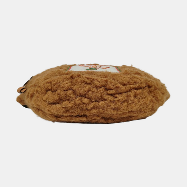 Wool Belt Bag Brown