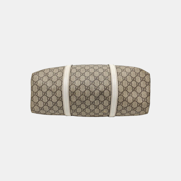 Microguccissima Monogram Coated Canvas Black