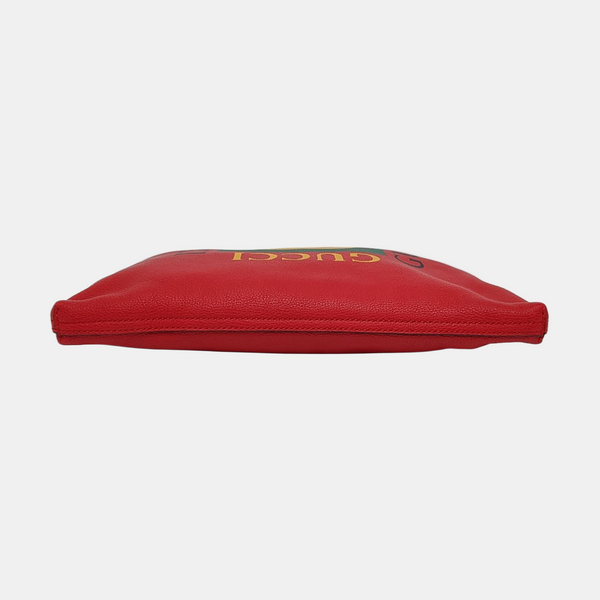 Print Medium Calfskin Red