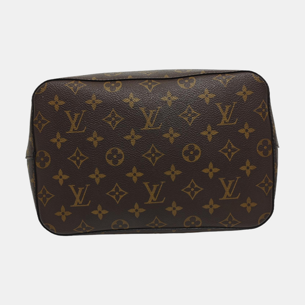 NÉONOÉ MM Monogram Coated Canvas Brown