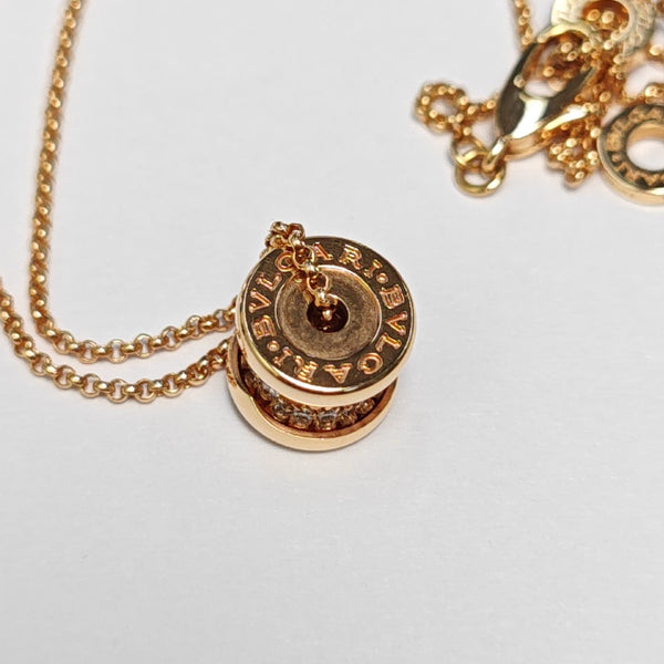 B.ZERO1 18k Rose Gold Necklace