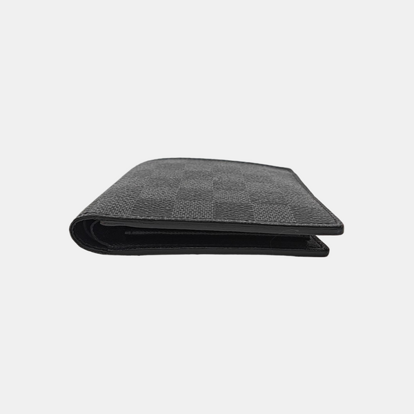 Damier Coated Canvas Wallet Blue