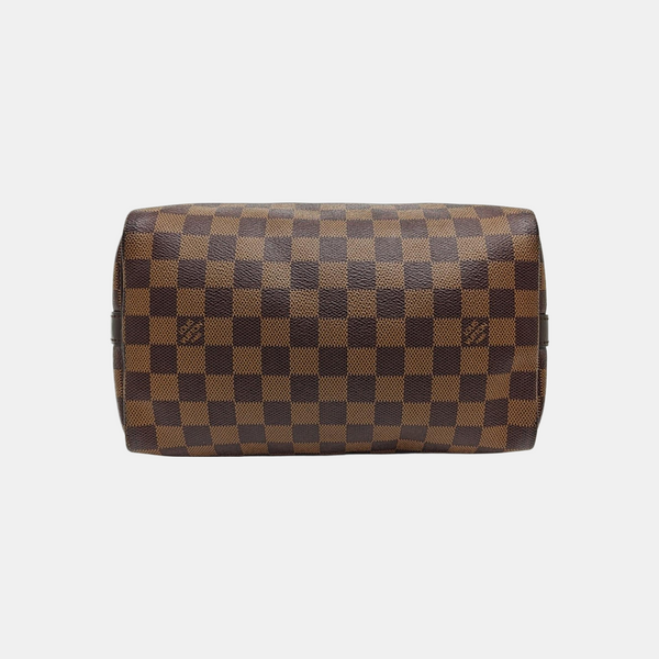 SPEEDY 25 Damier Ebene Coated Canvas Brown
