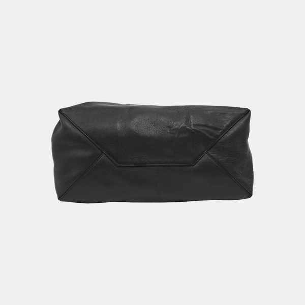 HORIZONTAL CABAS Calfskin White