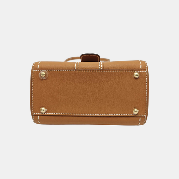 Brillant Mini Calfskin Brown