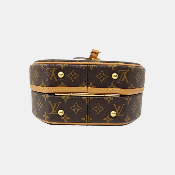 BOITE CHAPEAU PM Monogram Coated Canvas Brown