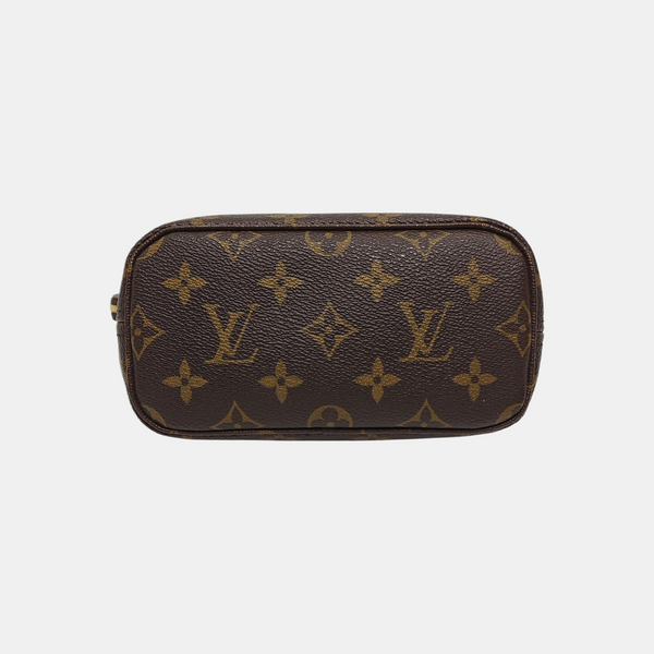 NEVERFULL BB Monogram Coated Canvas Brown