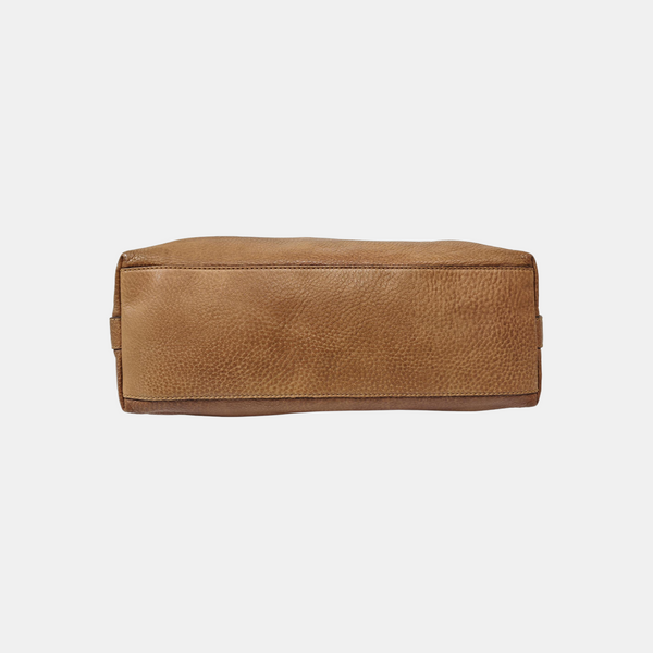 Calfskin Shoulder Bag Brown