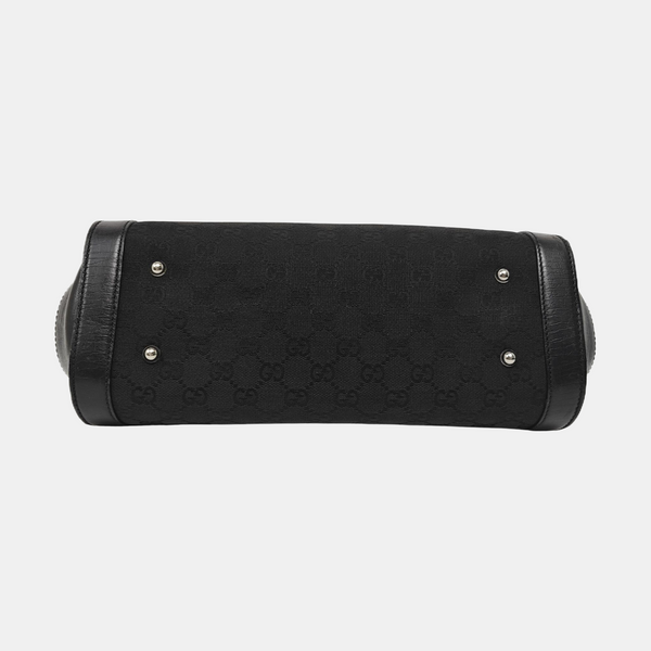 Monogram Canvas Top Handle Bag Black