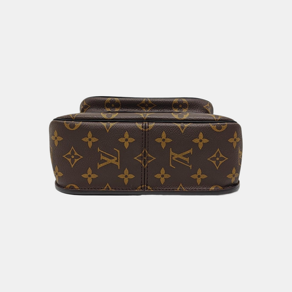PASSY Monogram Coated Canvas Brown