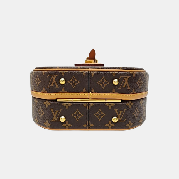 BOITE CHAPEAU PM Monogram Coated Canvas Brown