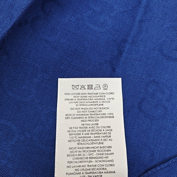 Wool Scarf Blue