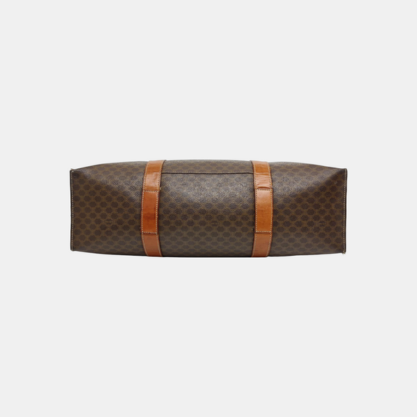 MACADAM SHOPPING BAG Coated Canvas Brown